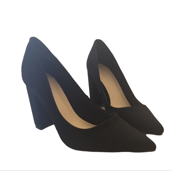 Bellflower 02 by BAMBOO size US 6 retro block pumps - Picture 2 of 6